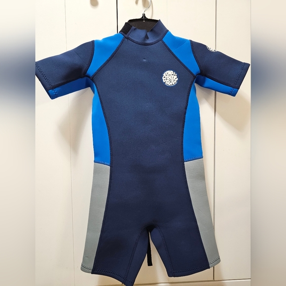 Rip Curl Child’s Shorty Wetsuit Kids  blue - Picture 4 of 6